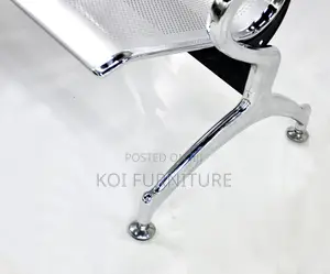 Office Benches; Steel Gray Heavy Two Seaters Bench