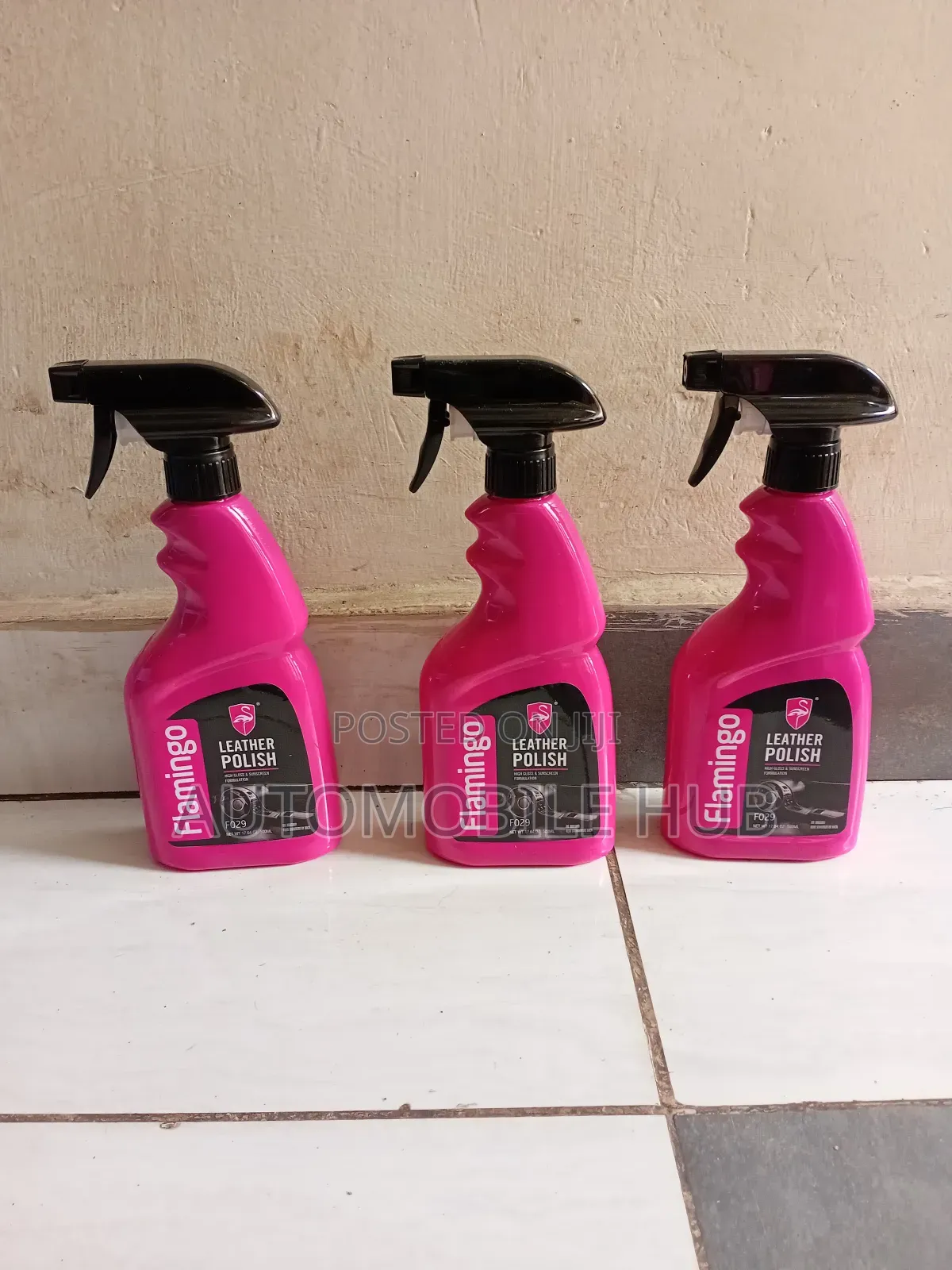 Flamingo Car Leather Polish–Restore Shine,Protect Condition Car Seats