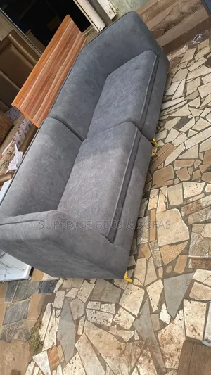 4 Seater Grey Sofa- Free Delivery.
