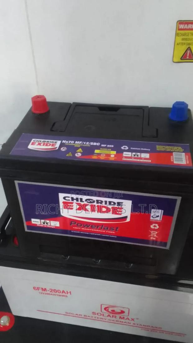 Chloride Ns70 Maintenance Free Battery