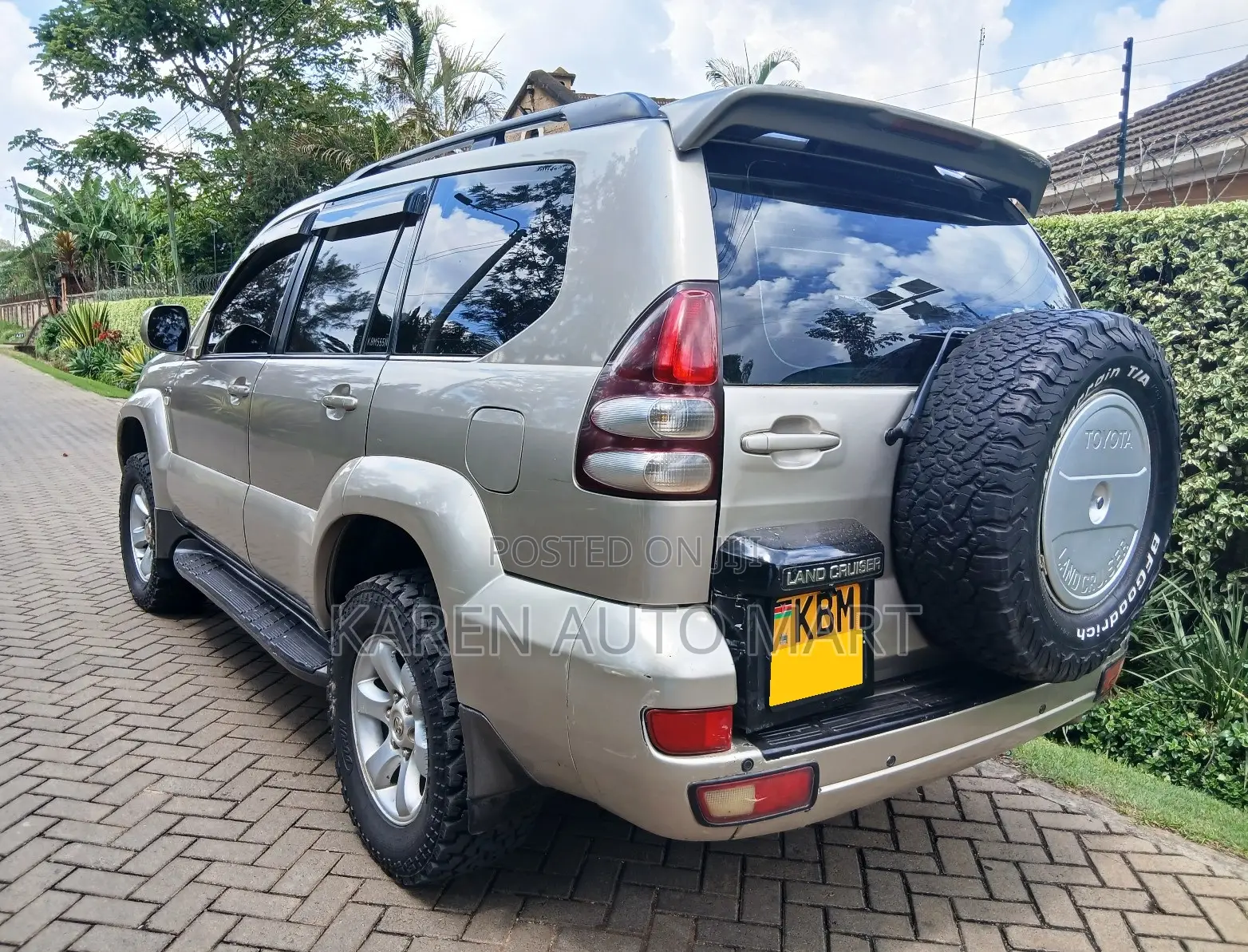 Toyota Land Cruiser Prado 2003 Silver