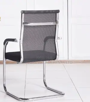 Office Chair ; Black Mesh Chair With Armrests for Office