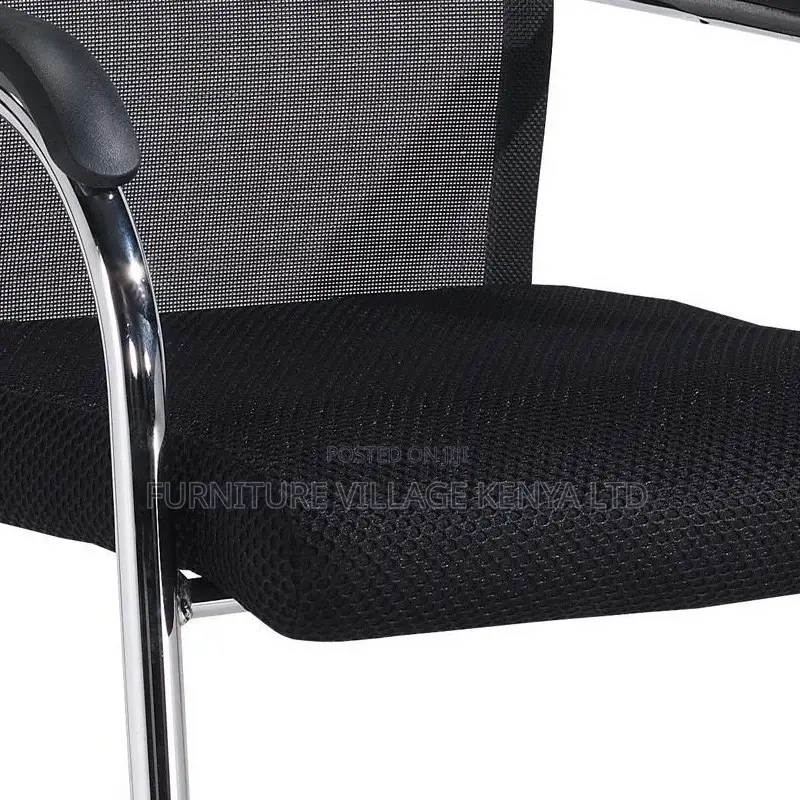 Office Chair ; Black Mesh Chair With Armrests for Office