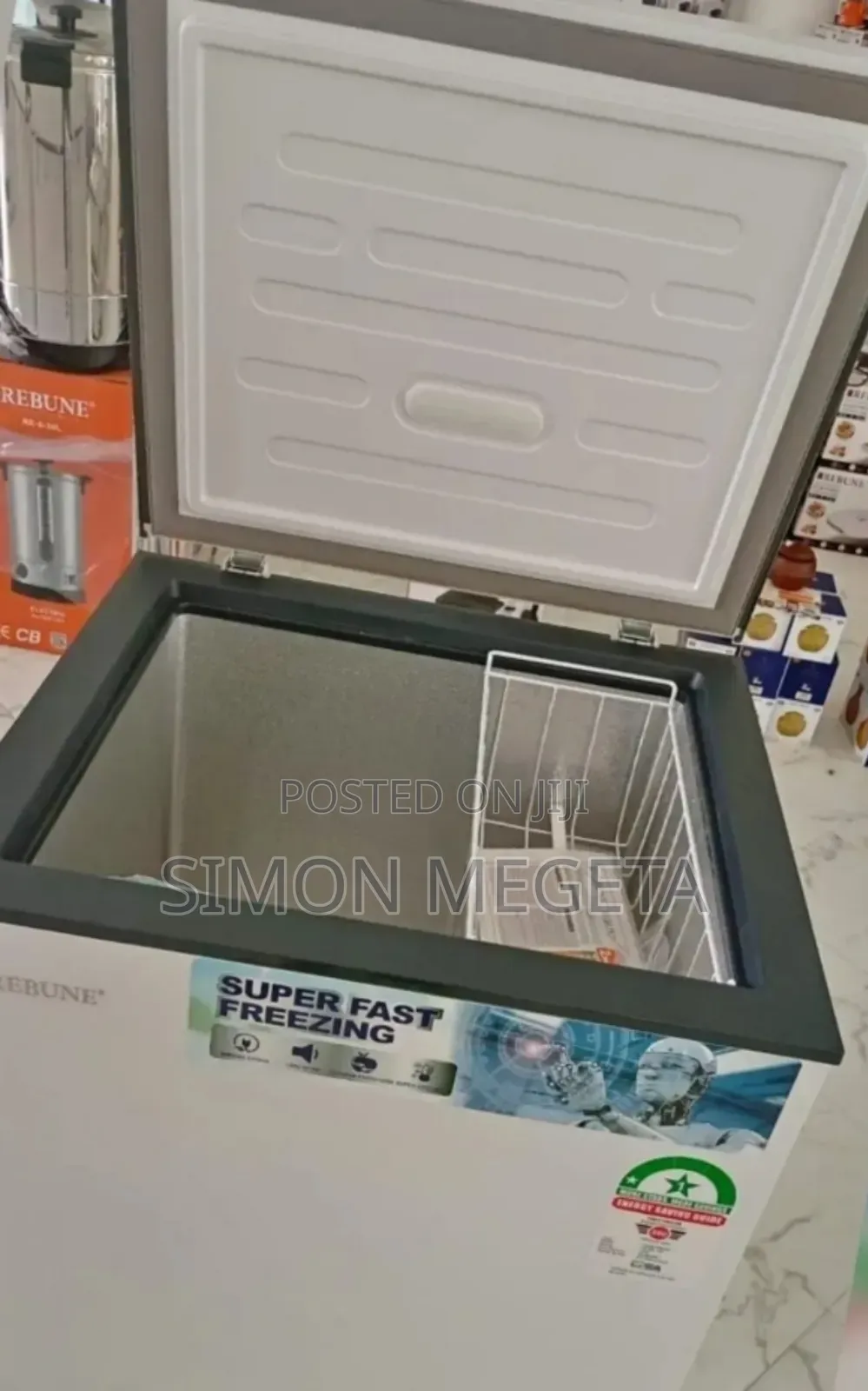 In Stock Rebune 150 Litres Deep Freezer