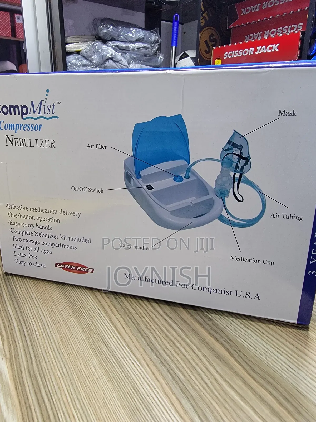 Compmist Nebulizer Latex Free