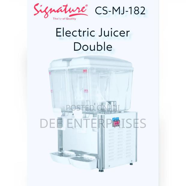 2in1 18l Electric Double Juice Dispenser With Cooling System