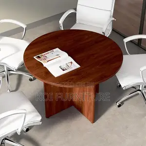 Boardroom Table; 1.2m Round Surface Meeting Boadroom Table