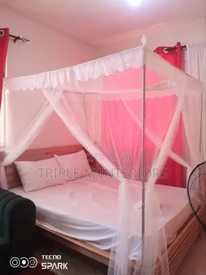 4-Stand Mosquito Net | Long-Lasting Protection for Beds