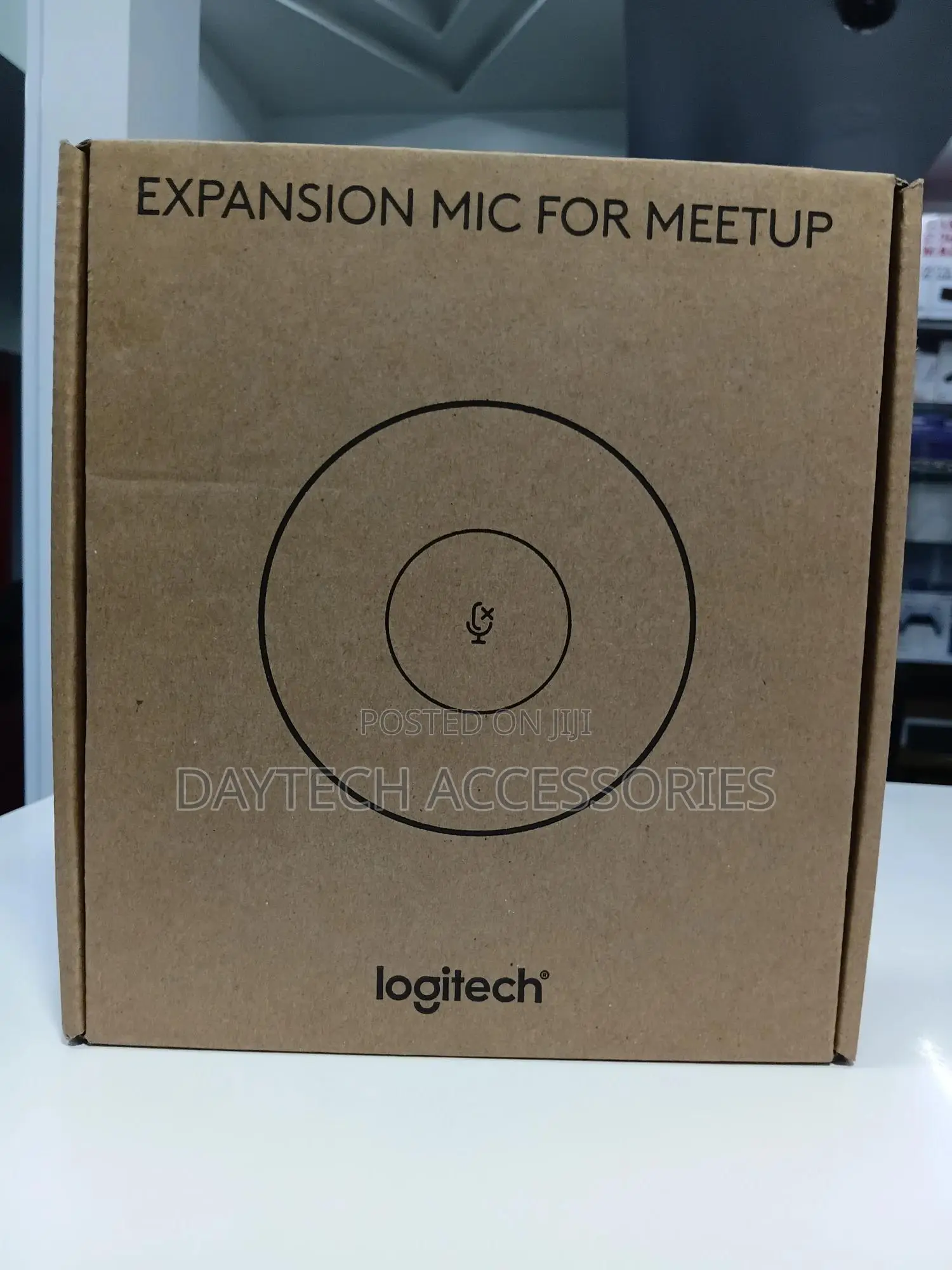 The Logitech Expansion Mic for Meetup.
