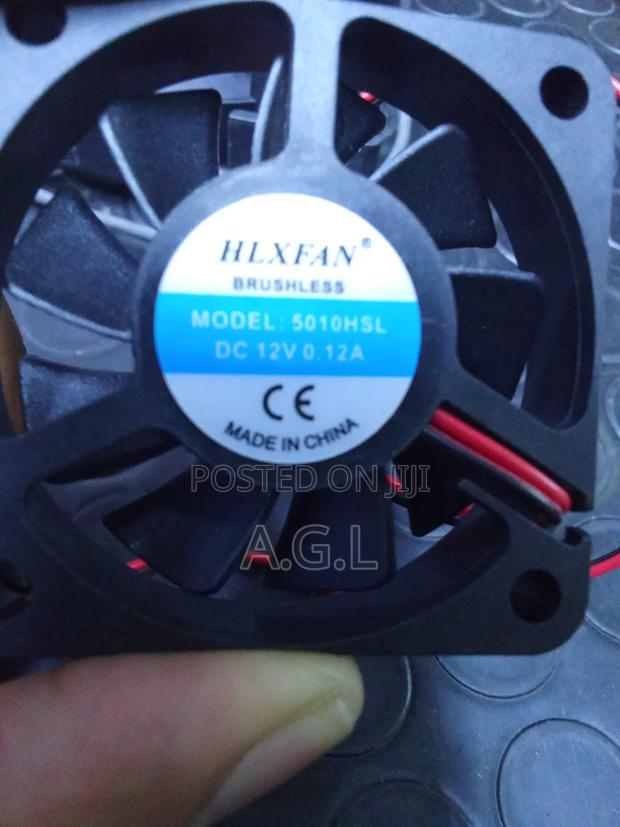 Dc 12v Cooling Fan 50×50×10mm / 2inch - thumbnail 2