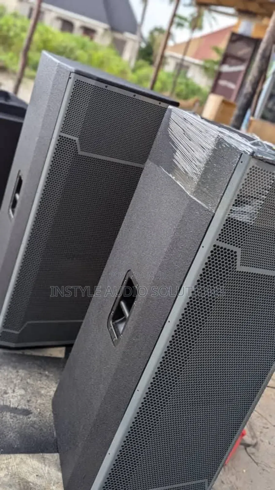 15" Double Empty Box Speaker