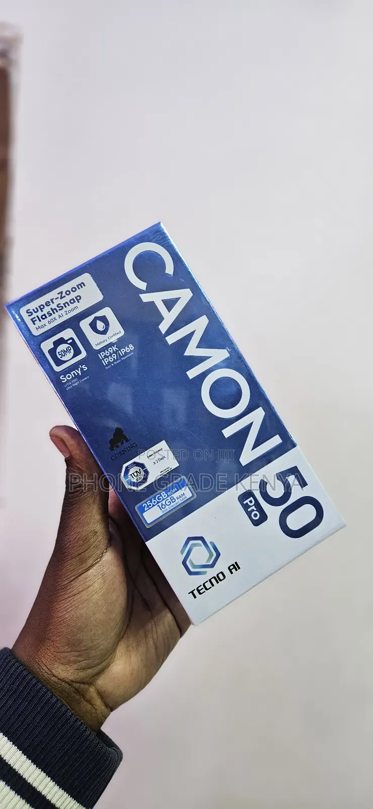 New Tecno Camon 50 Pro 256 GB Black