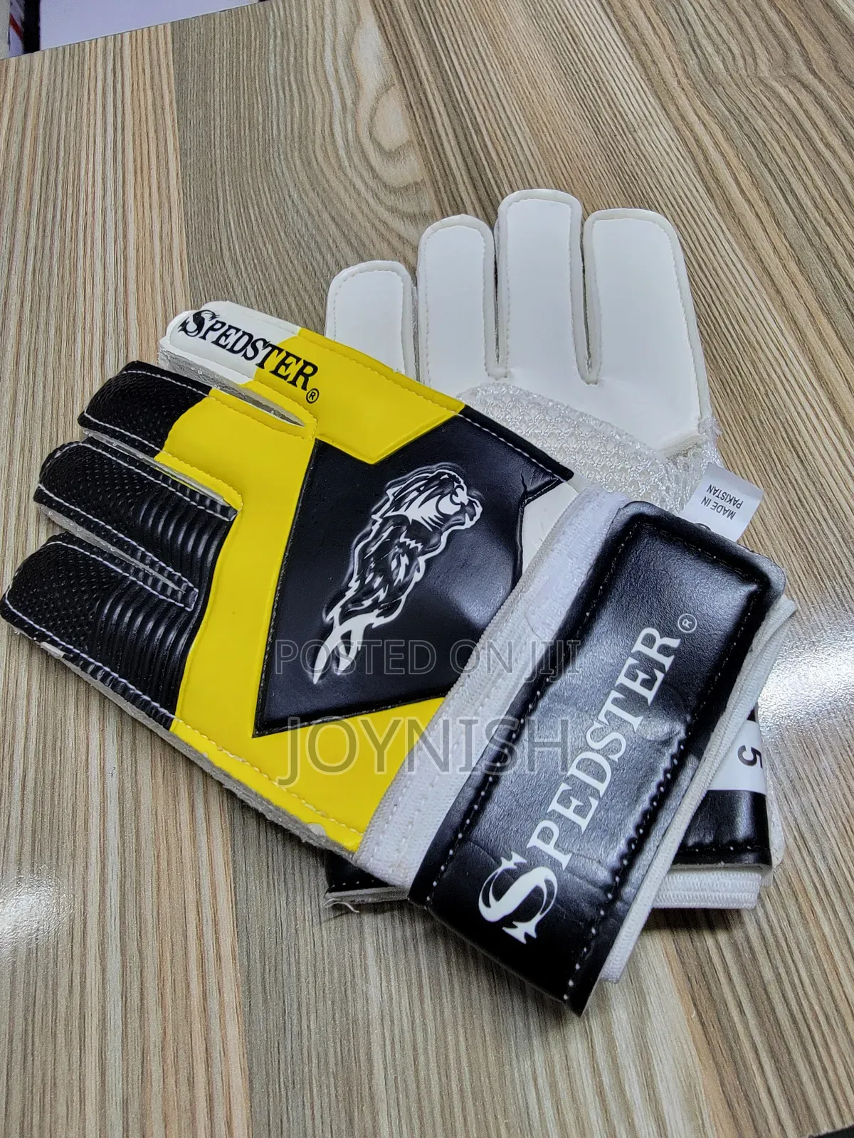 Yellow Goalkeeper Gloves