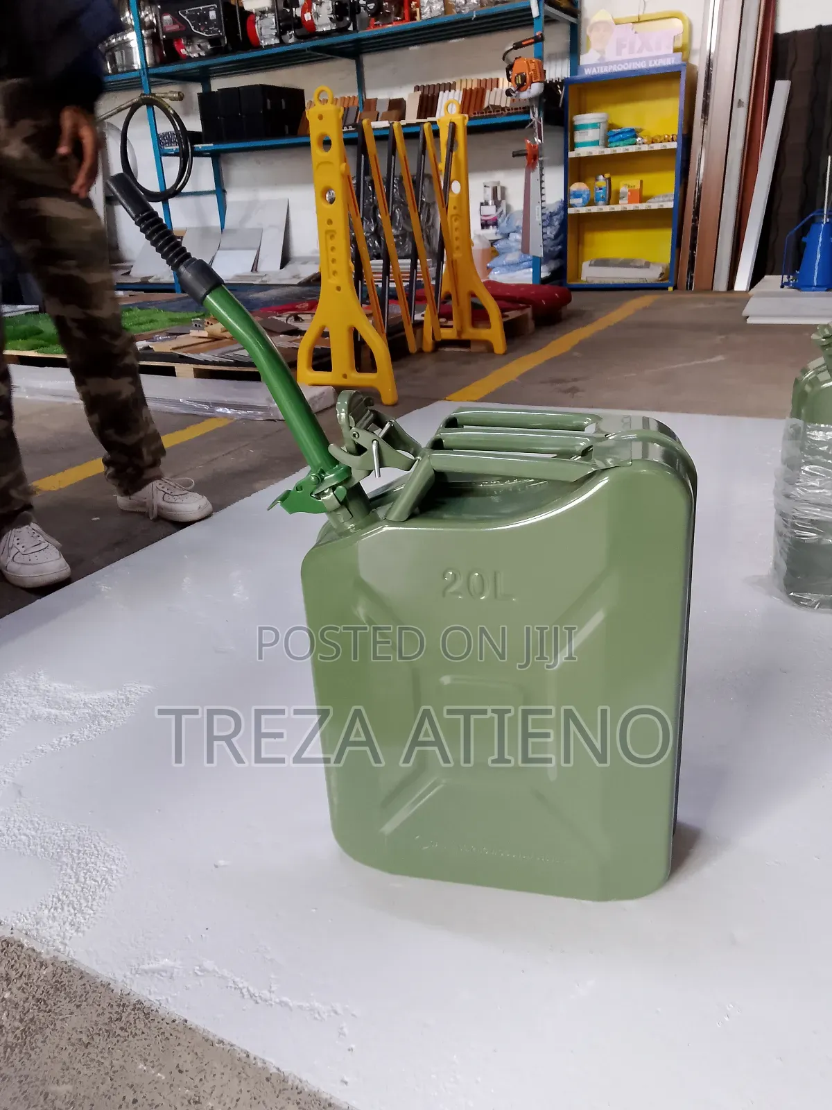 Heavy Duty Fuel Jerricans With Spout