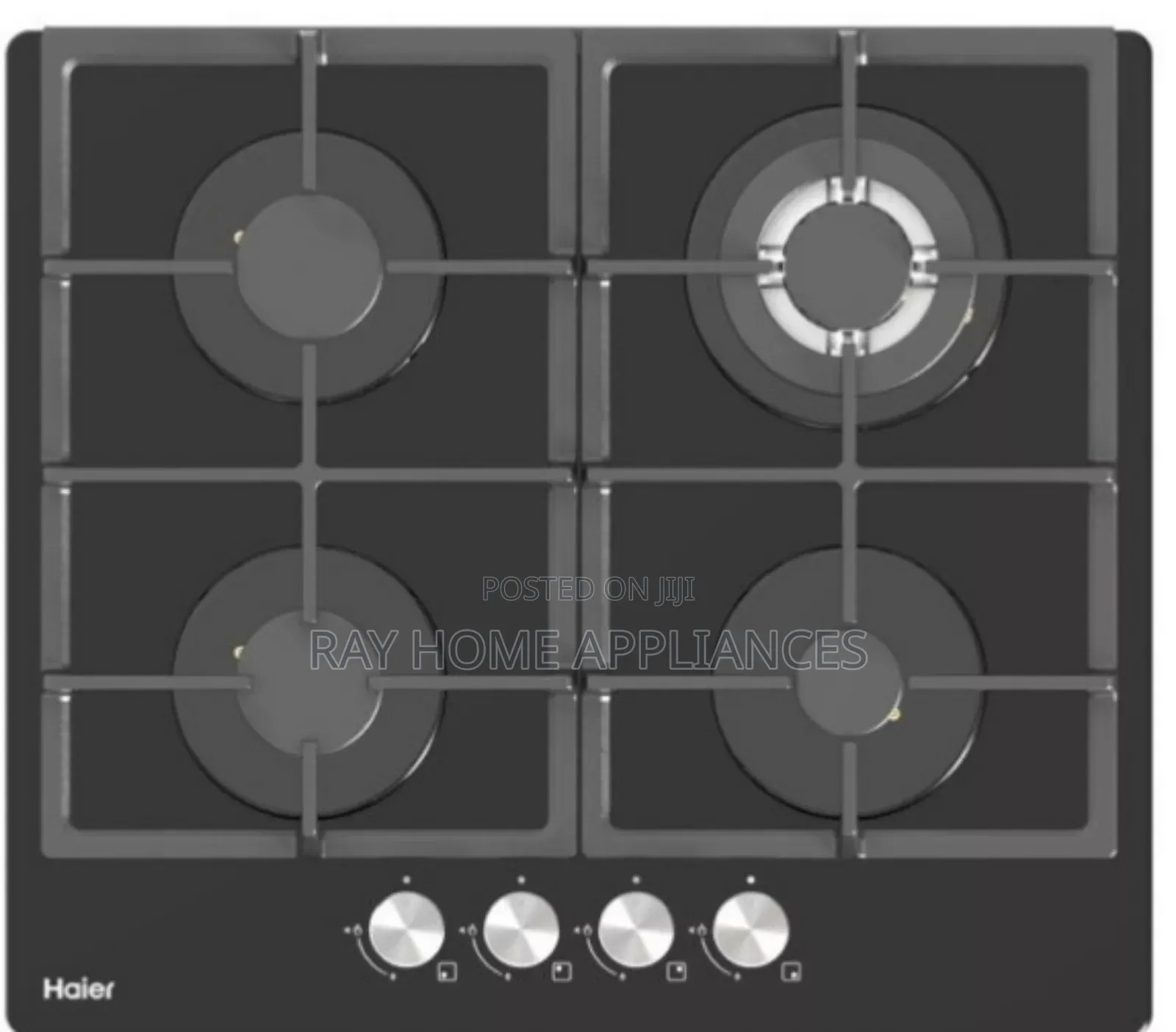 4 Gas Burner Built-in Haier Tampered Glass Hob