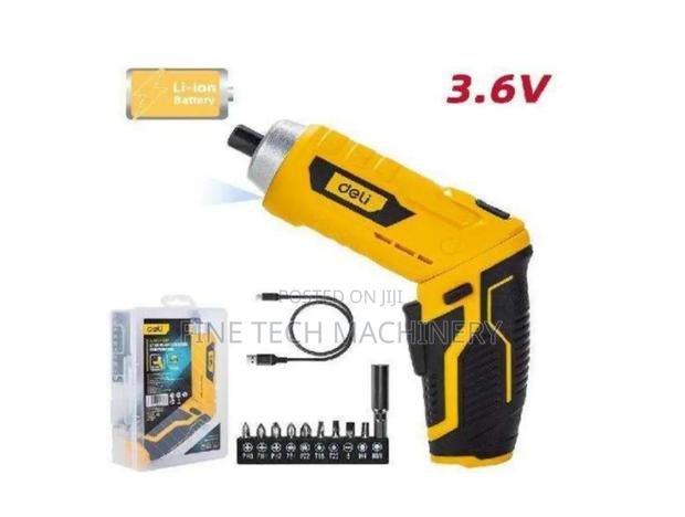 Deli Lithium-Ion Cordless Screwdriver Set - thumbnail 2