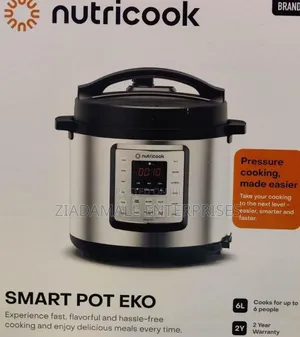 *Nutricook Electric Pressure Cooker 6l Stainless Steel Pot