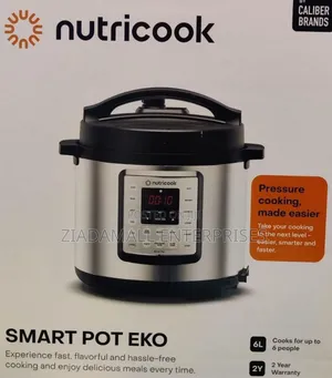 Nutricook Electric Pressure Cooker 6l Stainless Pot Pressure Cooker