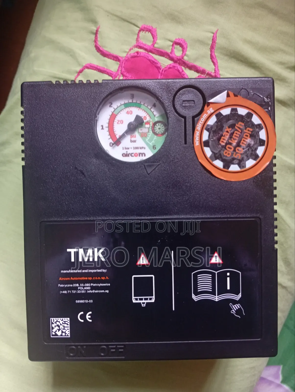 Emergency Tire Repair Air Compressor Kit