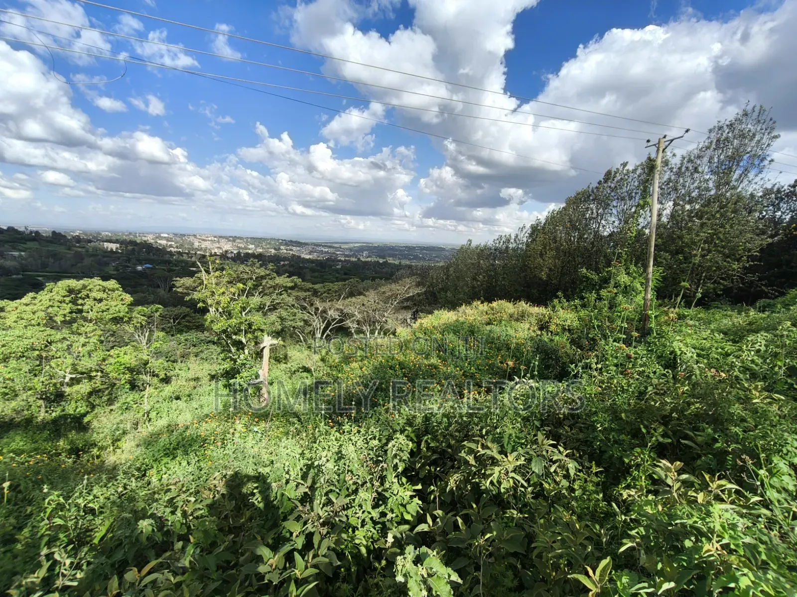 One Acre for Sale in Ngong, Kahara Touching Tarmac. Scenic Views