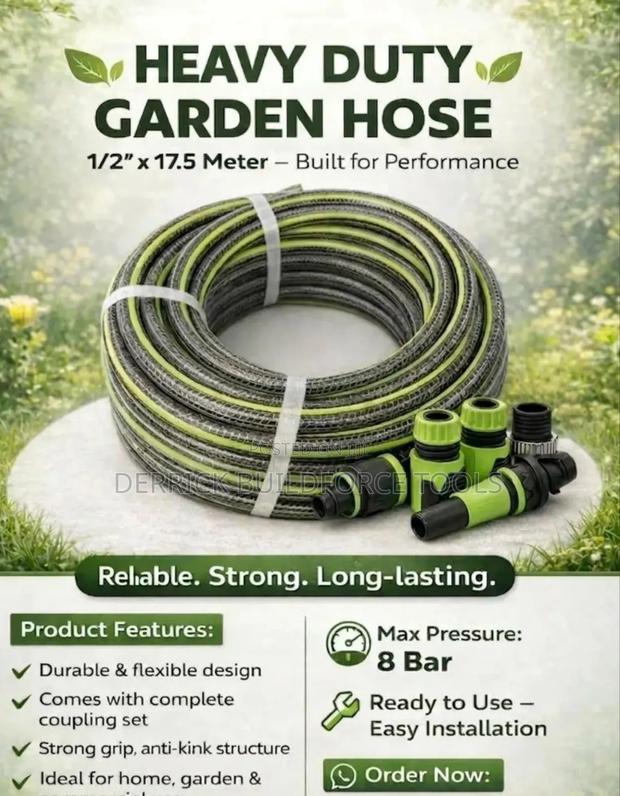 Heavy Duty Garden Hose 1/2" × 17.5mtr - main view
