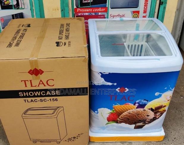 Tlac 156l Commercial Display Freezer – Efficient Stylish Cooling