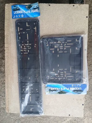 License Plate Holders