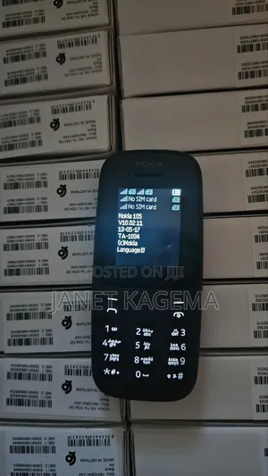 New Nokia 105 Black