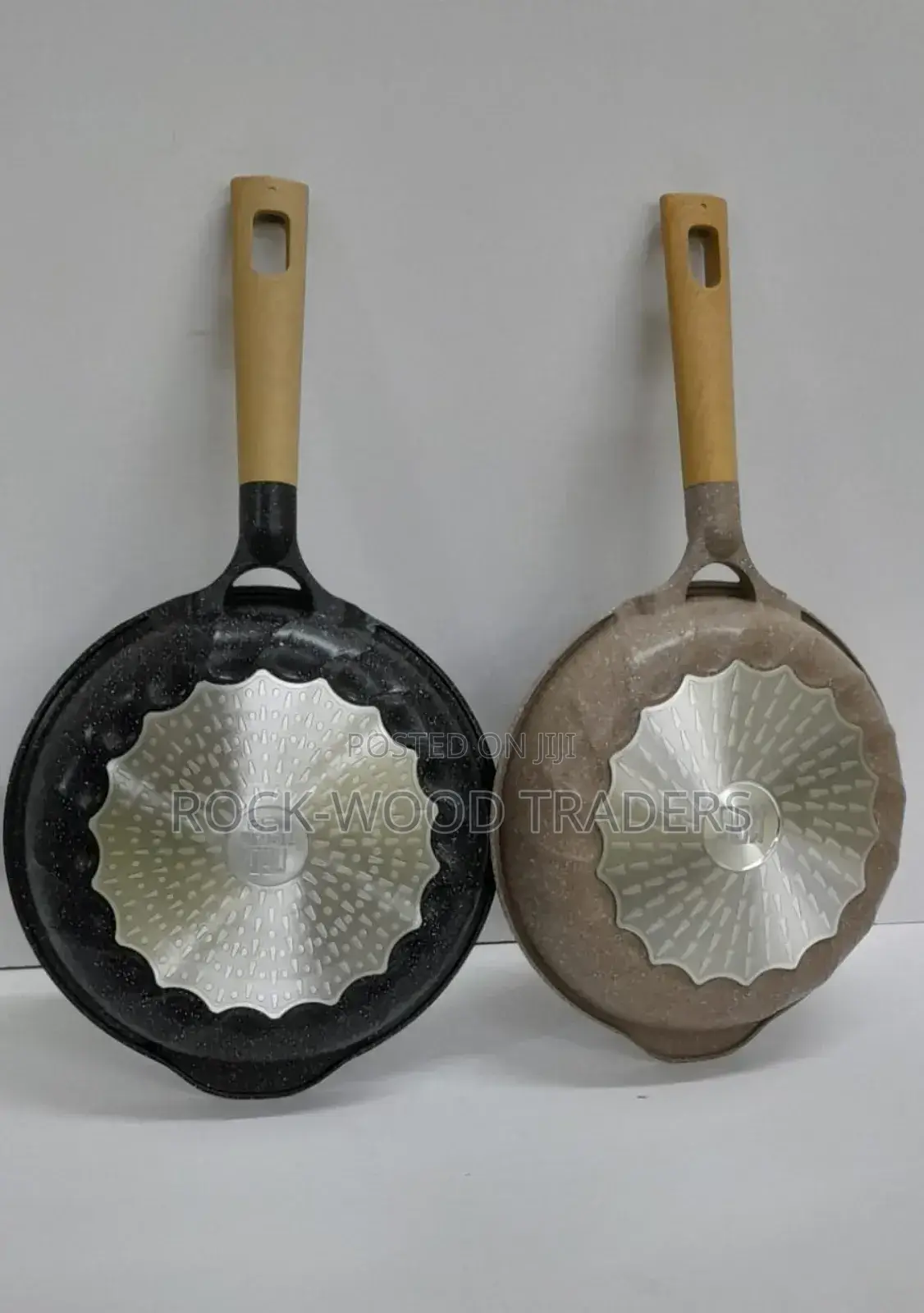 Heavy Gauge Granite Frying Pan