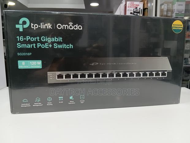 Tp-Link Omada Sg2016p Jetstream 16-Port Gigabit Smart Poe+ Switch. - thumbnail 2
