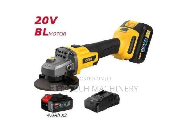 Deli Edc601 Cordless Angle Grinder. - main view