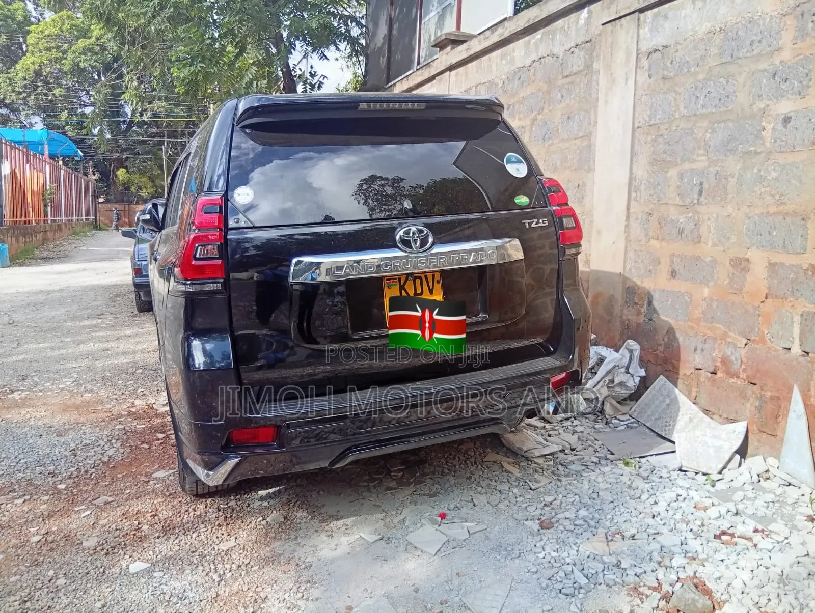 Toyota Land Cruiser Prado 2018 Black