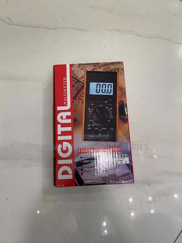 Digital Multimeter Voltmeter With Tester Circuit Checker