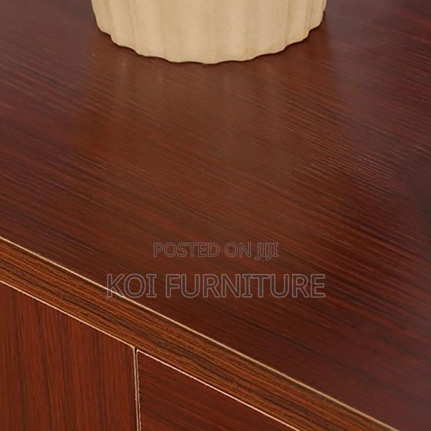 Office Cabinet; Classive Expansive Wooden Executive Storage Credenza - thumbnail 2
