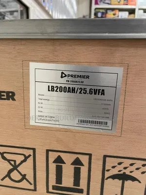 Premier 5kw 200ah 25.6v Lithium Lifepo4 Battery