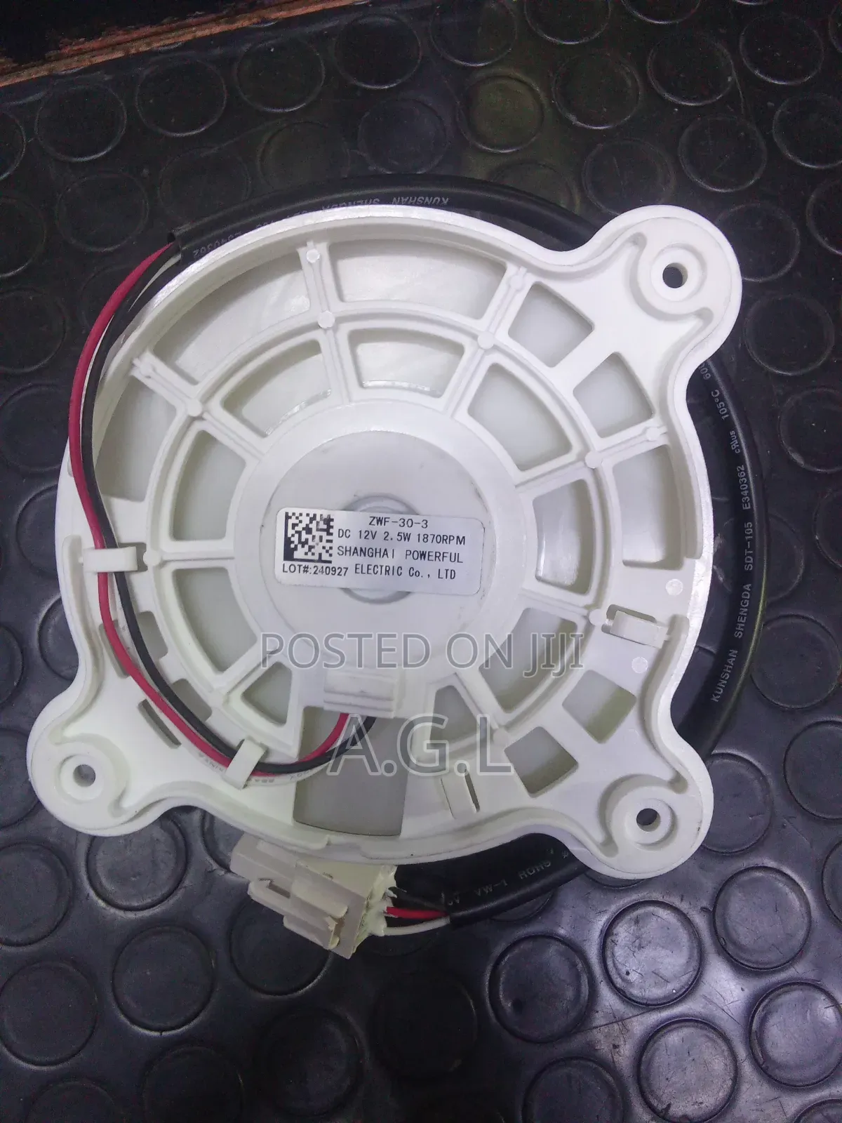 Dc 12v , 2.5w Samsung Refrigerator Evaporator Fan