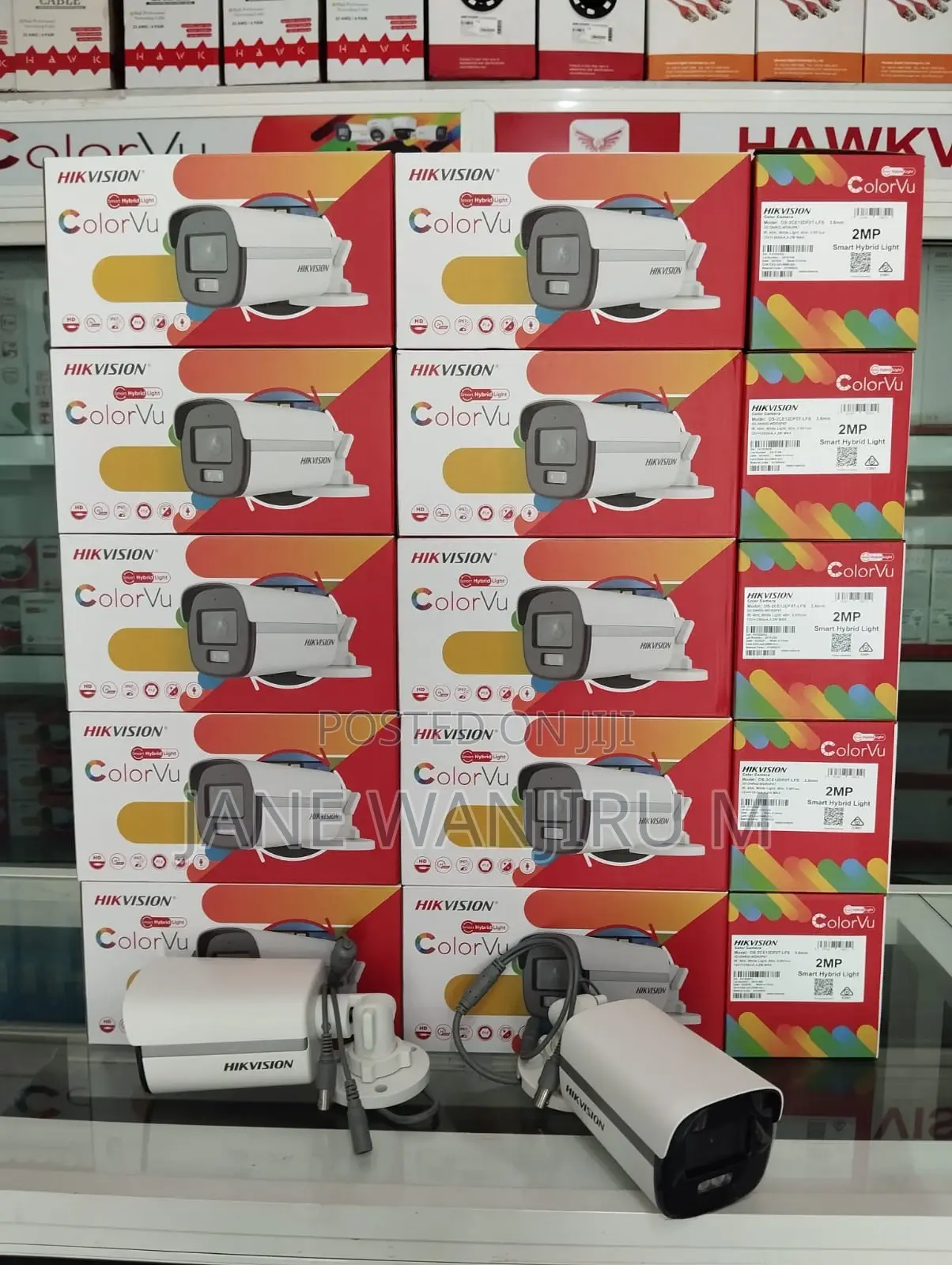 New Hikvision 40m Hd Smat Colouvu Camera(Ds-2ce72dfot-Lpfs)