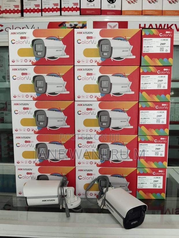 New Hikvision 40m Hd Smat Colouvu Camera(Ds-2ce72dfot-Lpfs)