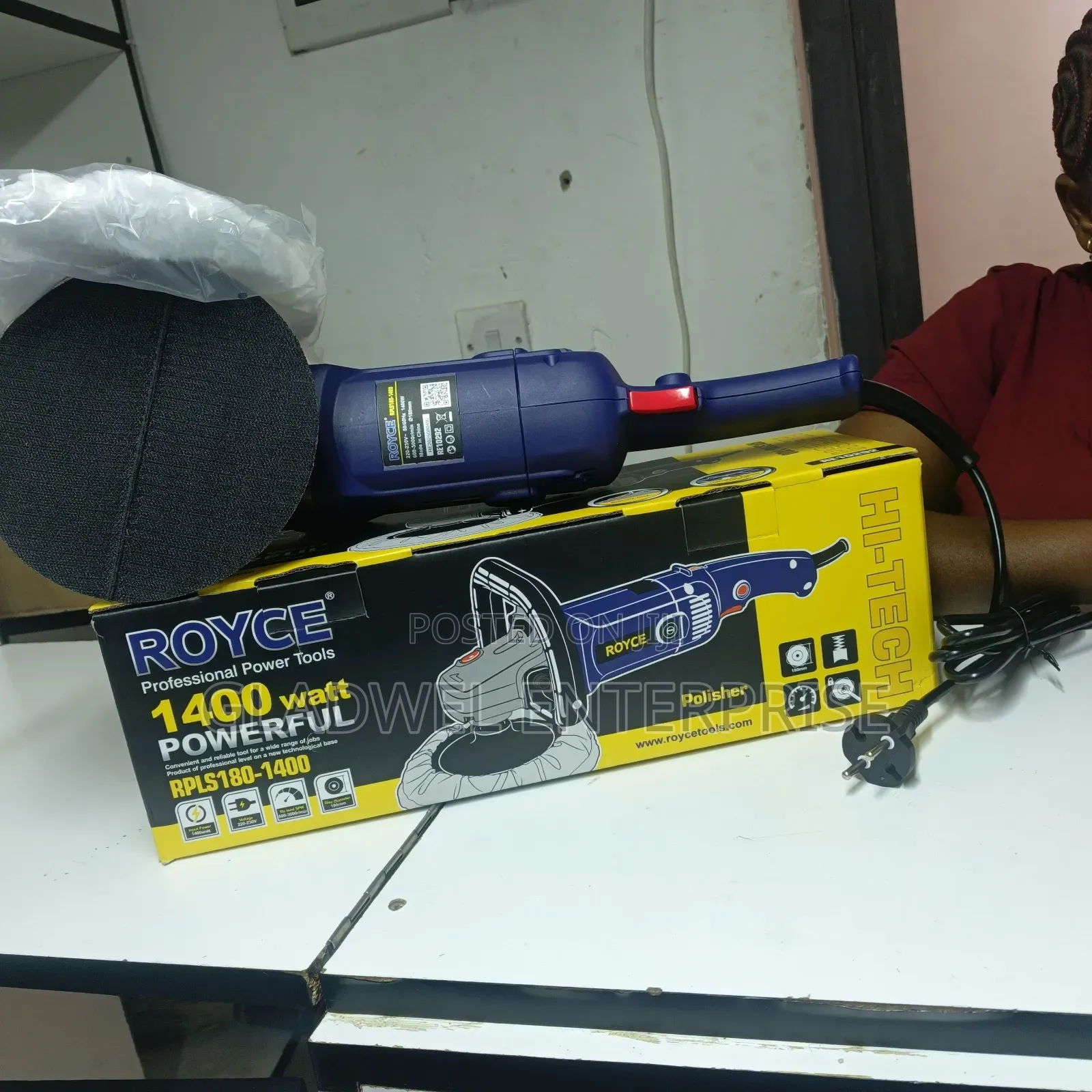 Royce Electric Angel Polisher Machine 1400watts