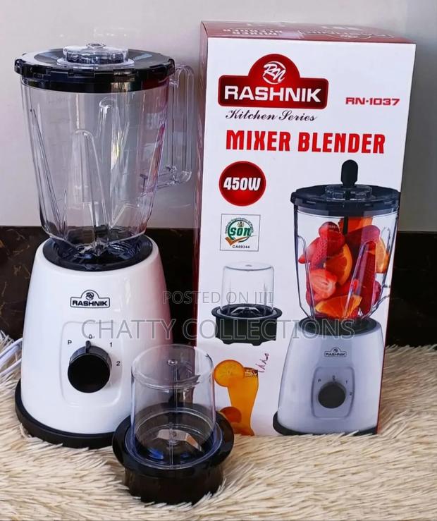 White 2 in 1 Rashnik Blender