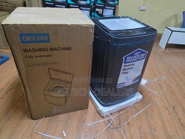 Decho 12kg Fully Automatic Top Loading Washing Machine
