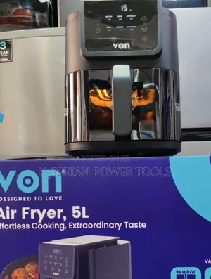 Von 5l Digital Slim Design Air Fryer/Von Air Fryer