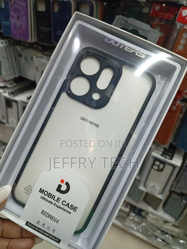 Doyers Branded Clear Mobile Phone Case, Redmi Note 14 Model. - thumbnail 2
