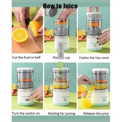 Portable Electric Citrus Juicer
