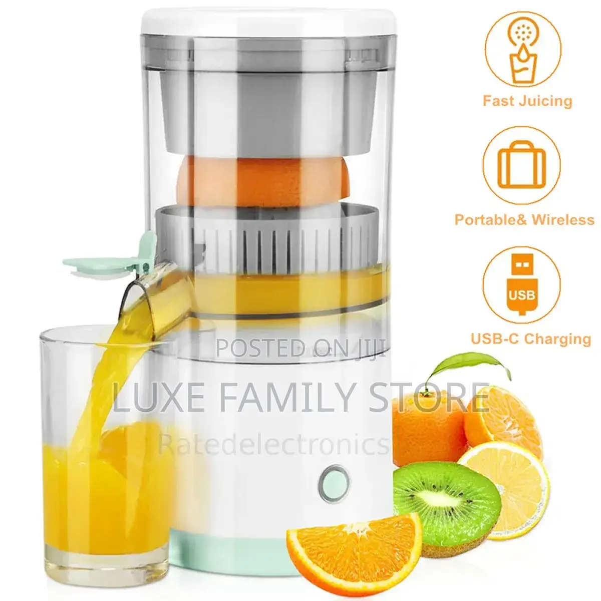 Portable Electric Citrus Juicer