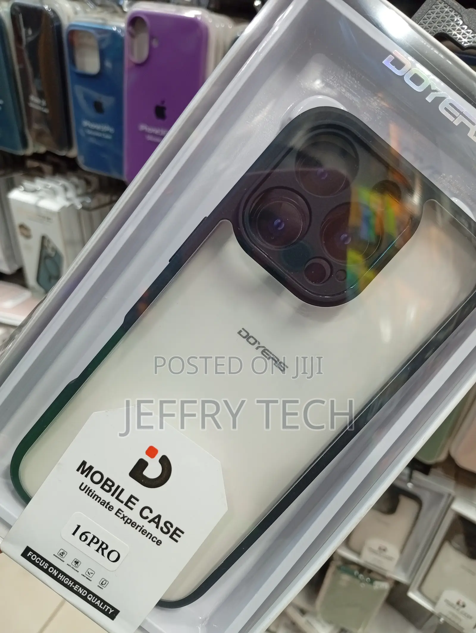 Doyers Brand Mobile Case Designed for the iPhone 16 Pro,