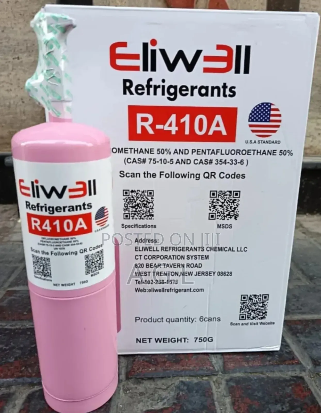 Refrigerant Canister R410a