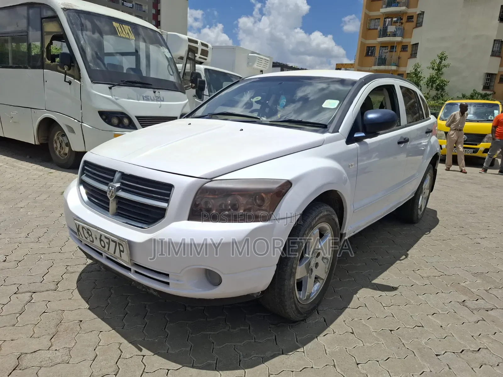 Dodge Caliber 2.0 CVT SXT 2008 White