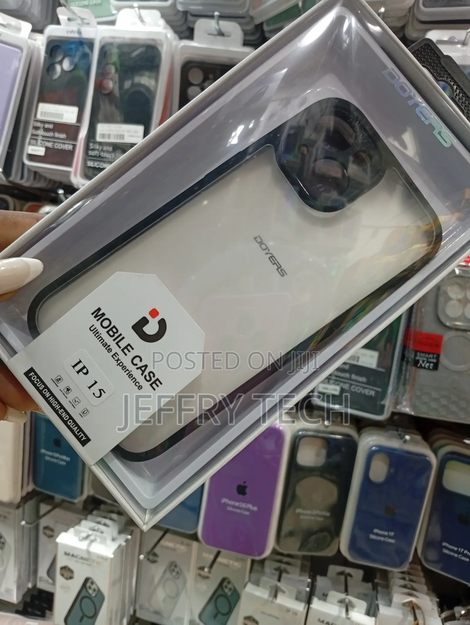 Doyers Shockproof Mobile Phone Case, iPhone 15