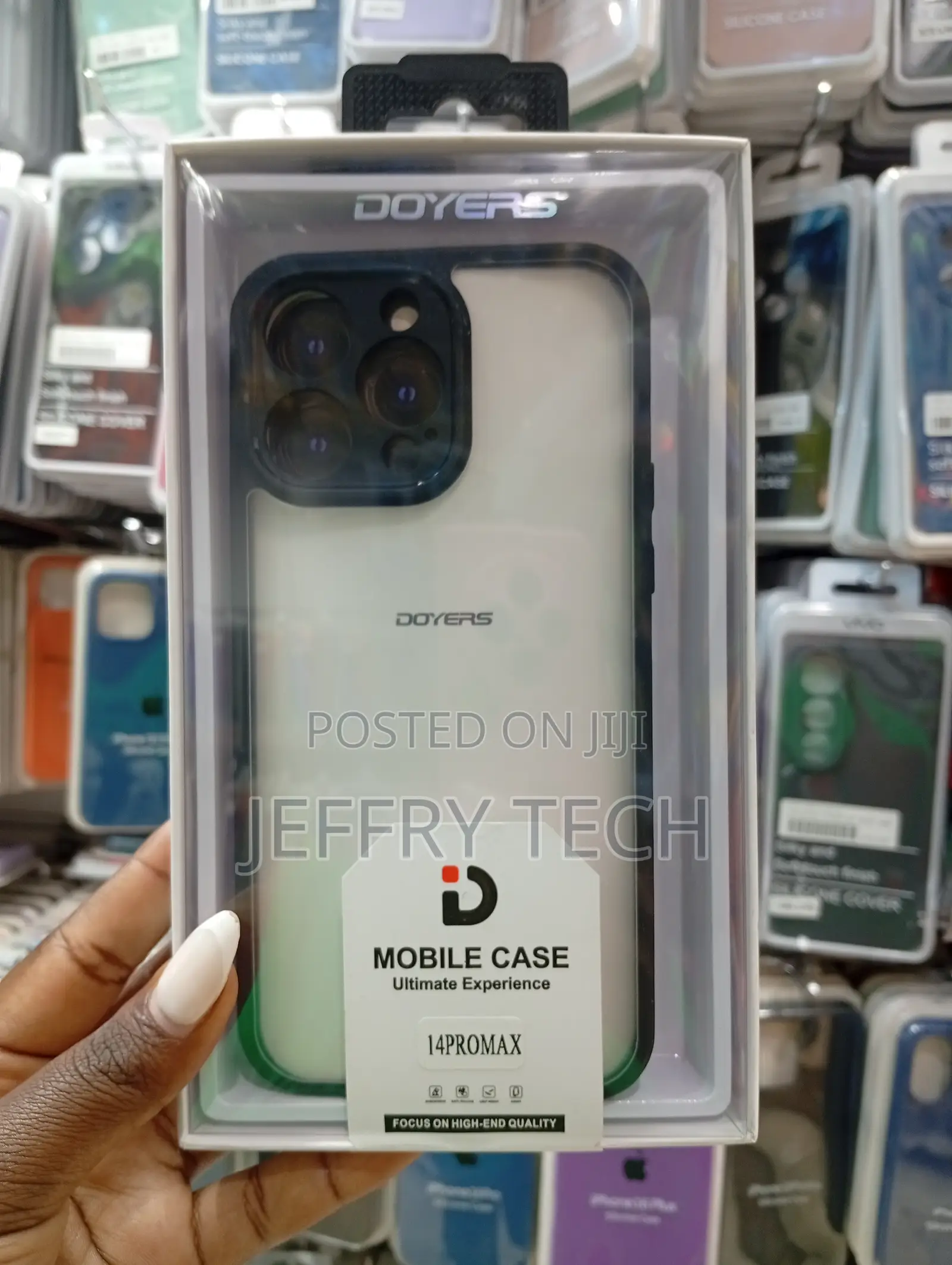 Doyers Branded Phone Case Designed for the iPhone 14 Pro Max.